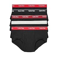Calvin Klein Men's Underwear Cotton Classics 5 Pack Briefs