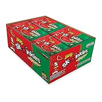 Lucas Salsagheti Watermelon Flavored Hot Candy Strips and Tamarind Flavored Sauce, 0.84 oz - 12 Pieces Pack for Treats, Snack, Parties, Piñatas,0.85 Ounce (Pack of 12)