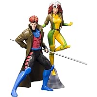 Marvel Universe X-Men '92: Gambit & Rogue Artfx+ Statue Two Pack