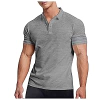 Men Tee Shirts with Pockets Navy Blue Graphic Tee Mens Summer Long Sleeve T-Shirts for Men 2024