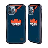Head Case Designs Officially Licensed Edinburgh Rugby Home 2021/22 Crest Kit Hybrid Case Compatible with Apple iPhone 12 / iPhone 12 Pro