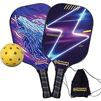 Pickleball Set, Pickleball Paddles, Pickleball Paddle, Shut Pickleball Balls, Pickleball Paddle Set, Pickle Ball Game Set, Pickleballs,Pickleball Set with Net