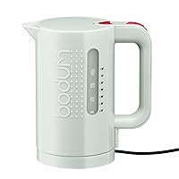 Bodum Bistro Electric Water Kettle, 34 Ounce, White
