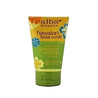 Alba Botanica Alba botanica pore purifying pineapple enzyme hawaiian facial scrub, 4 ounce tubes by alba botanica [beauty]
