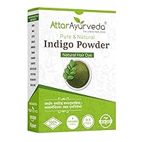 Indigo Powder for Black Hair Damage Repair, Nourishing, Deep Hydration, Ammonia Free, Sulphate Free, Synthetic Color-Free 7 Ounce