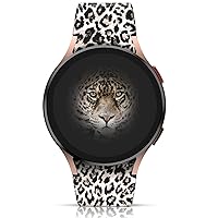 Arsfit Fancy Bands Compatible for Samsung Galaxy Watch 6/ Galaxy Watch 5 40mm 44mm 43mm 45mm 47mm / Galaxy Watch 4 40mm 44mm / Watch 4 Classic 42mm 46mm Band, Print Silicone Pattern Replacement Strap for Women Men Ladies Girls