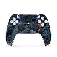 MightySkins Gaming Skin for PS5 / Playstation 5 Controller - Storm Cloud | Protective Viny wrap | Easy to Apply and Change Style | Made in The USA