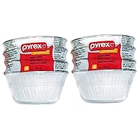 Pyrex 6-Ounce Custard Cups, Set of 4 (2)