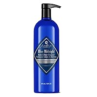 Jack Black Blue Midnight Hair & Body Cleanser, Men’s Body Wash, Shampoo Wash, Dual-Purpose Men’s Cleanser, Wash Away Dirt & Sweat