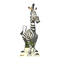 STAR CUTOUTS SC968 Marty Madagascar Cartoon Animated Zebra Cut-Out
