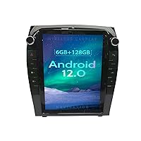 ZWNAV 12.1 inch Radio Replacement for Jaguar F-Type 2013-2017, GPS Navigation Android Head Unit Player 128G Wireless Carplay, Bluetooth,WiFi