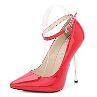 13CM/5.12IN Women's Personality Wedding Party Pumps Stiletto Sexy Pointed High Heels Ladies Sexy Pole Dancer Stripper Shoes