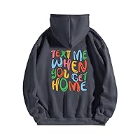 Women's Oversized Hoodies Graphic Print Trendy Pullover Tops Lightweight Fashion Hooded Sweatshirt with Pockets