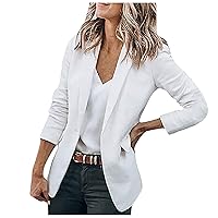 Women's Oversized Blazers Lapel Open Front Long Sleeve Work Office Suit Jacket Coat Blazers & Suit Jackets