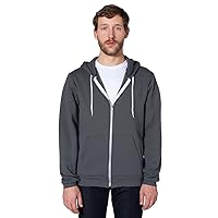 American Apparel Men's Flex Fleece Long Sleeve Zip Hoodie