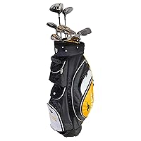 Mustang Mk7 Golf Complete Golf Set (Driver, Fairway, Hybrid, Irons 5-9, PW, SW, Putter & Bag)[Hand: Right] [Flex:Regular]