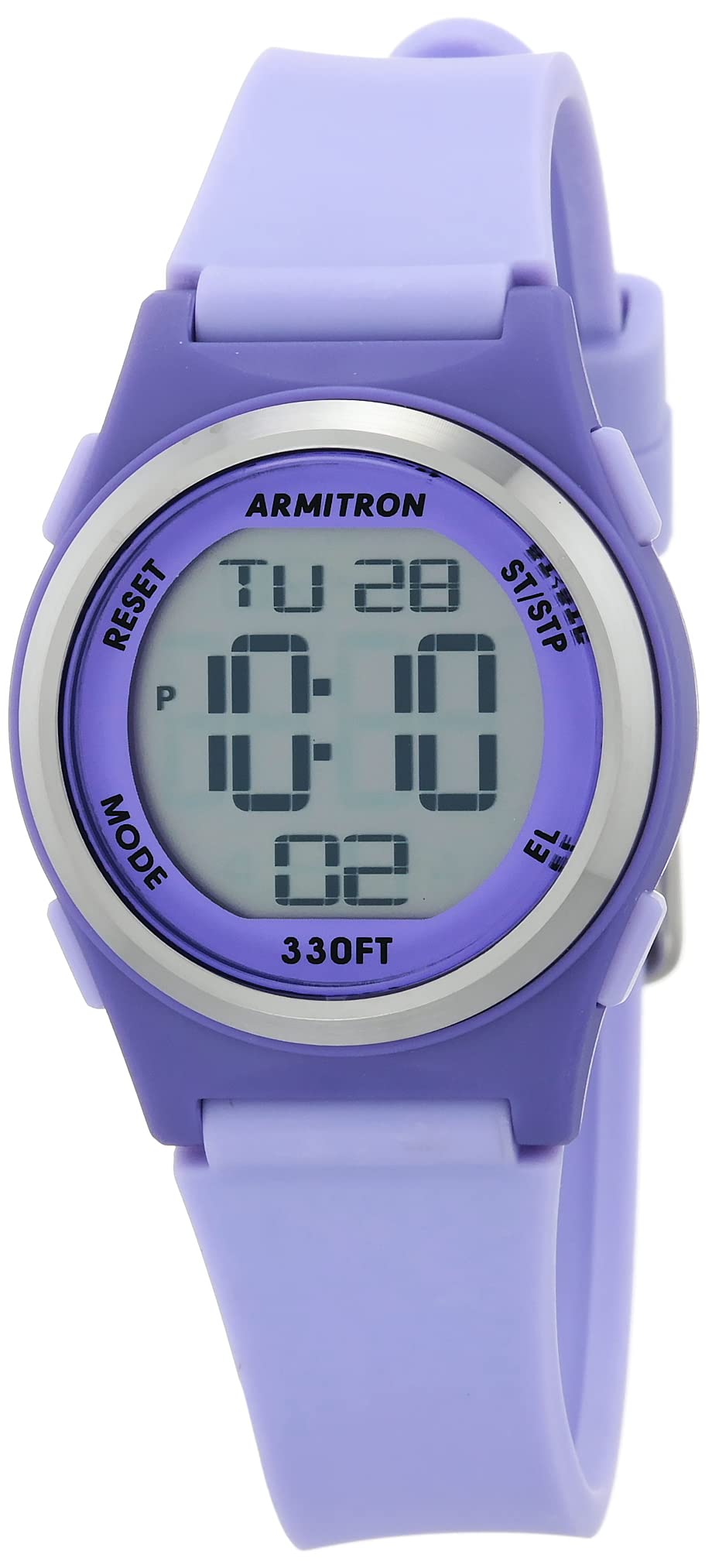 Armitron Sport Women's Digital Chronograph Matte Resin Strap Watch
