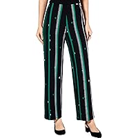 Alfani Womens Easy Casual Wide Leg Pants