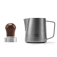 Espresso Tool Set | 54mm Espresso Tamper with Spiral Pattern Base | 51/53/54/58mm Tamping Station | Fit 54mm Espresso bottomless and Double Spout Portafilters