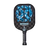 ONIX Outbreak Pickleball Paddle Reinforced by Woven Carbon Fiber for Greater Touch, Control and Durability