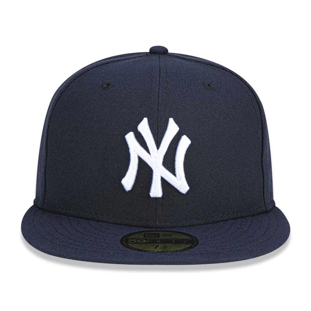 Mens New York Yankees New Era Navy MLB Team Classic Game 39THIRTY Flex Hat