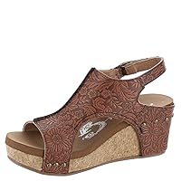 Very G Isabella Tooled Womens Sandal