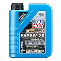 LIQUI MOLY Longtime High Tech SAE 5W-30 | 1 L | Synthesis technology motor oil | SKU: 2038