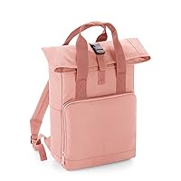 BG118 Twin Handle Roll-Top Backpack, Blush, One Size