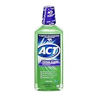 ACT Total Care Anticavity Fluoride Rinse Fresh Mint 18 oz (Pack of 6)