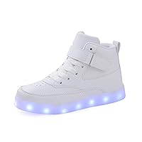 Unisex LED Shoes Light Up Shoes High Top for Women Men