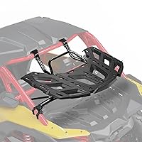 KEMIMOTO X3 Rack with Gas Strut, Spare Tire Cargo Luggage Cooler Pivoting Rear Rack Compatible with Can-Am X3 & X3 Max 2017-2024 Replace #715002881#715008296
