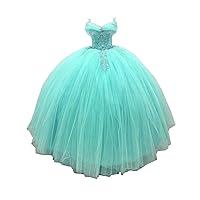 Boho Cold Shoulder Cinderella Ball Gown Quinceanera Dresses Cap Sleeves 2024 Floral Flowers Pattern Party Long