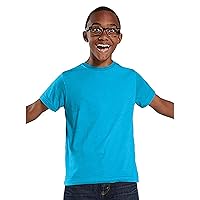 LAT Youth 100% Cotton Jersey Crew Neck Short Sleeve Tee