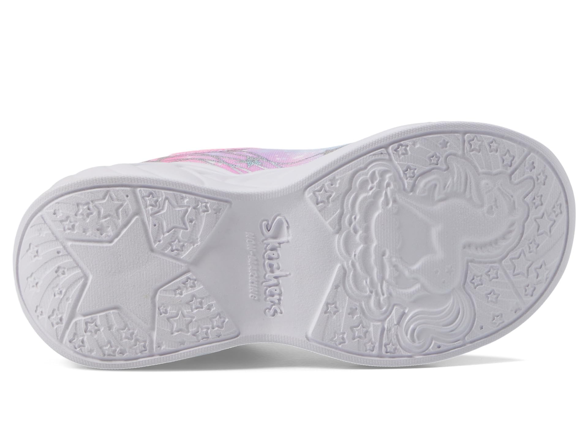 Skechers Unisex-Child Unicorn Dreams-Wishful Magi Sneaker