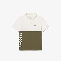 Lacoste Unisex-Child Organic Cotton Piqu頃olorblock Polo