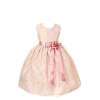 Elegant Lace Girl's Dress