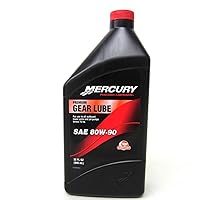 OEM Mercury Marine Precision Premium SAE 80W90 Gear Lube 32oz.