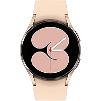SAMSUNG Galaxy Watch 4 40mm R860 Smartwatch GPS Bluetooth WiFi (US Version) (Pink) (Renewed)