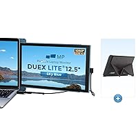 Duex Lite Portable Monitor with Origami Kickstand, New Mobile Pixels 12.5