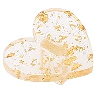 Nail Holder,Exquisite Nail Tip Practice Holder Reusable Nail Art Tool for Nail Salon and Home Use(Heart Shape) (Heart)