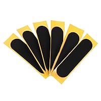ERINGOGO 6pcs Non-Slip Mat Finger Skateboard Sticker Small Skateboard Decal Fingerboard Grip Tape Non-Sticker for Fingerboard Grip Tape for Fingerboards Grasp Skateboard Stickers Foam