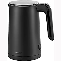 Enfinigy Cool Touch 1-Liter Electric Kettle, Cordless Tea Kettle & Hot Water - Black