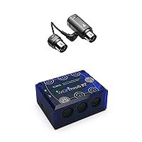 CME WIDI Thru6 BT + WIDI Master - Advanced Bluetooth MIDI + Hybrid MIDI Thru Set for standard 5-pin DIN MIDI