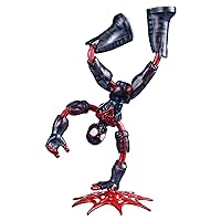 Spider-Man Marvel Bend and Flex Missions Miles Morales Space Mission Action Figure, 6-Inch-Scale Bendable Toy, Toys for Kids Ages 4 and Up