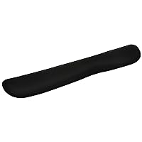 Memory Foam Keyboard and Mouse Wrist Rest, HENVREN Lightweight Pad Support for Easy Typing&Pain Relief, Durable&Comfortable Wrist Cushion Fit for Office,Computer and Home(Black)