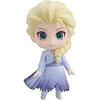 Good Smile Frozen 2: Elsa (Blue Dress Version) Nendoroid Action Figure, Multicolor