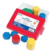 Learning Resources Customary Safe-T Weight Set, 13 Pieces