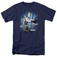 Star Trek Voyager Seven of Nine Adult Navy T-Shirt Tee Shirt