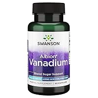 Albion Chelated Vanadium 5 mg 60 Caps