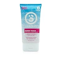 Surface Sheer Touch Sunscreen Lotion - Light, Clean, Reef Safe (Oxybenzone, Octinoxate, Octisalate FREE) SPF50 Broad Spectrum UVA/UVB Protection, Cruelty & Paraben Free, Water Resistant(80 Min), 6oz